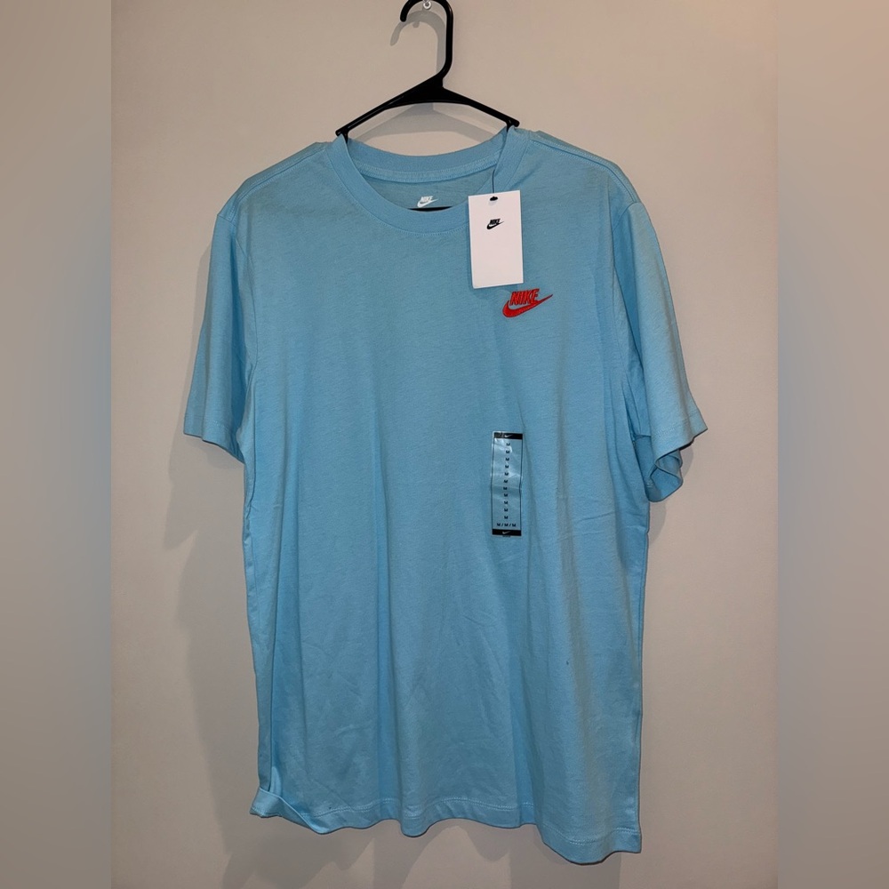 Nike Blue Short Sleeve Tee Lightweight Casual